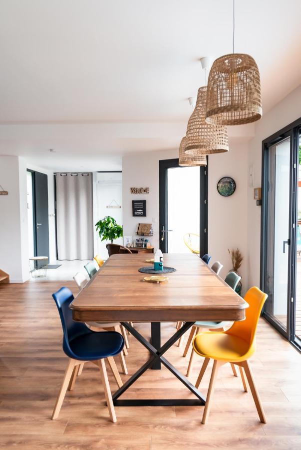 Frenchyhomes☆Villadeluxe☆Plage☆Piscine أنديرنو لي بان المظهر الخارجي الصورة