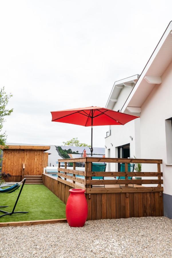 Frenchyhomes☆Villadeluxe☆Plage☆Piscine أنديرنو لي بان المظهر الخارجي الصورة