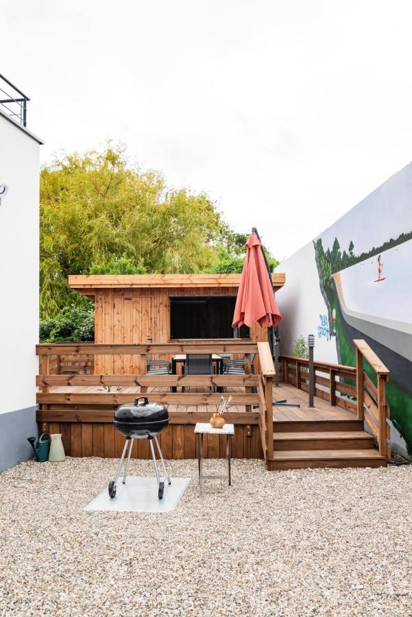 Frenchyhomes☆Villadeluxe☆Plage☆Piscine أنديرنو لي بان المظهر الخارجي الصورة